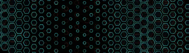 32:9 Super Ultrawide 60fps Screensaver Neon Tunnel VJ Loop Cyan Geometric