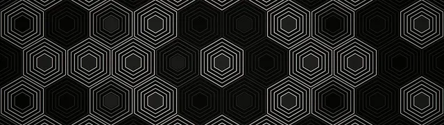 32:9 Super Ultrawide | Black Hexagon 60fps Screensaver VJ Motion Visual