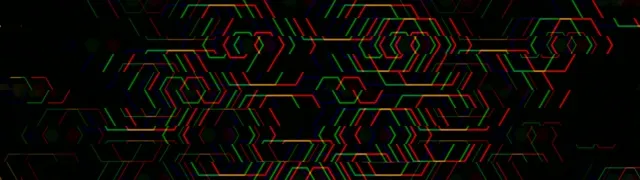 32:9 Super Ultrawide | Geometric lines 60fps screensaver VJ visual