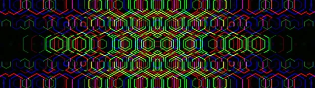 32:9 Super Ultrawide | Geometric pattern 60fps screensaver VJ visual