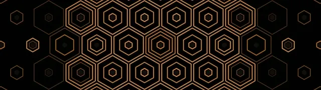 32:9 Super Ultrawide | Hexagon Pattern 60fps Screensaver VJ Visual
