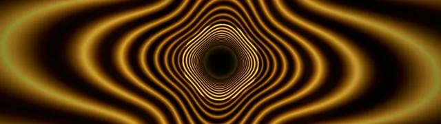 32:9 Super Ultrawide | Hypnotic Gold Waves 60fps Screensaver VJ