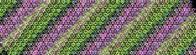 32:9 Super Ultrawide | Neon Heart 60fps Motion Background Screensaver