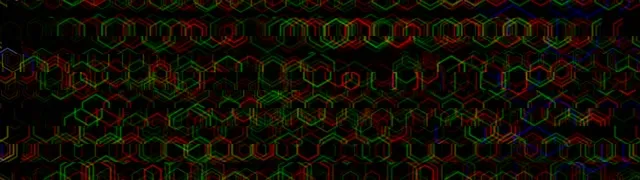 32:9 Super Ultrawide Neon Hexagon 60fps VJ Loop Screensaver