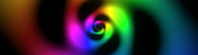 32:9 Super Ultrawide | Spiral Light 60fps Screensaver VJ Loop