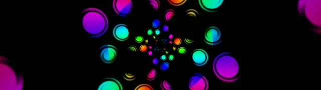 32:9 Super Ultrawide | Vibrant Neon 60fps Motion Background Screensaver