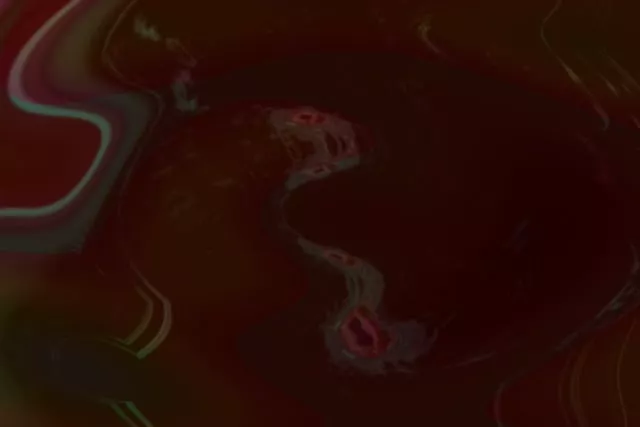 3:2 Cinema 60fps Neon Tunnel Screensaver - Morphing Scarlet Emerald Tunnel Animation