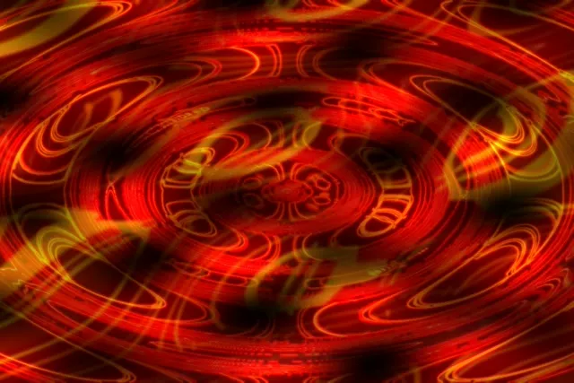 3:2 Landscape 60fps Neon Tunnel Screensaver - Luminous Folding Waves VJ Clip