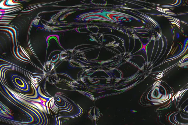 3:2 Standard 60fps Screensaver Neon Tunnel Hypnotic Spiral Tunnel VJ Clip