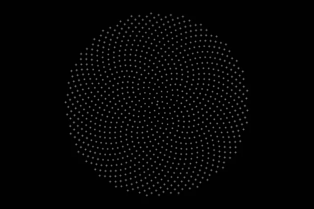 3:2 Surface 60fps Bright Plus Pattern Screensaver VJ Loop Background