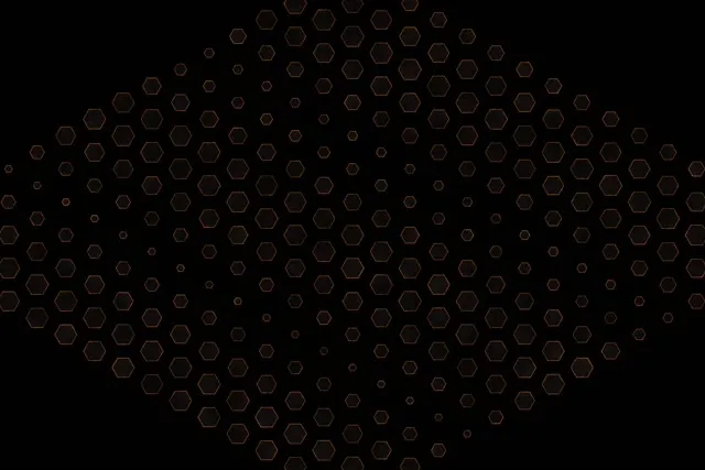 3:2 Surface 60FPS Copper Hexagon Kaleidoscope Screensaver Live Wallpaper