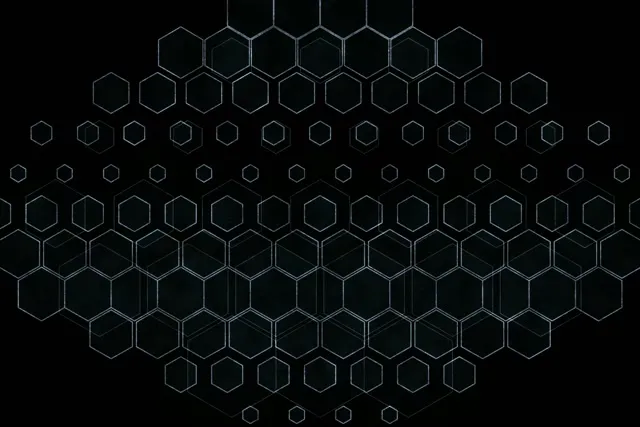 3:2 Surface 60fps Geometric Hexagon Screensaver - Live Wallpaper VJ Motion