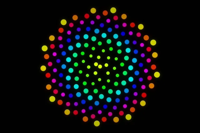 3:2 Surface | 60fps Hexagon Screensaver Motion Background Neon