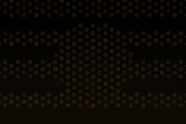 3:2 Surface 60FPS Hexagon Spiral Screensaver | Live Wallpaper Bronze Abstract