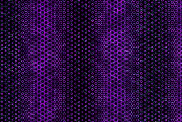 3:2 Surface 60FPS Neon Hexagon Screensaver - Motion Background VJ Loop