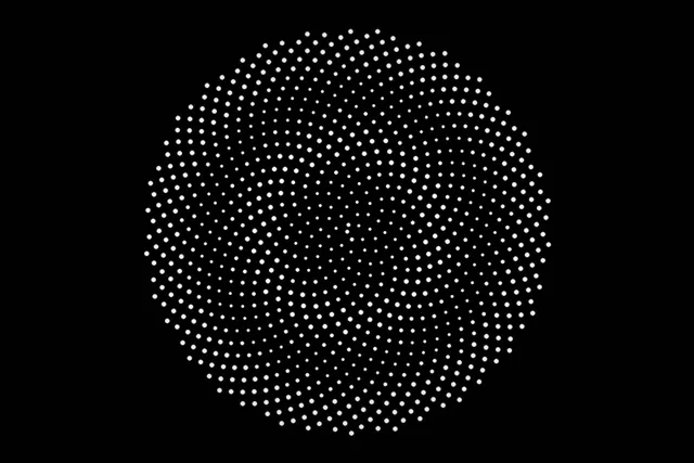 3:2 Surface 60fps Screensaver - Hexagon Live Wallpaper White Neon Dots