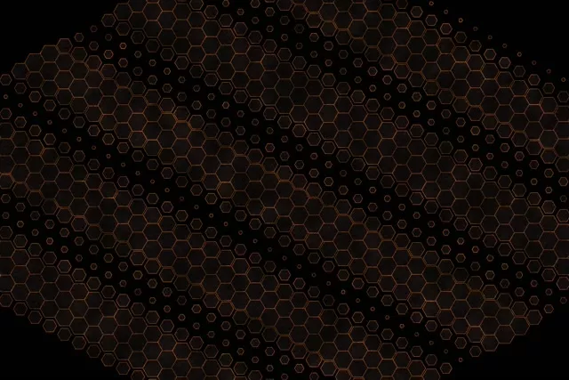 3:2 Surface 60fps Screensaver Neon Tunnel Live Wallpaper Brown Hexagon Mesh