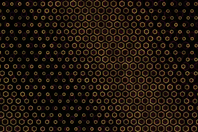 3:2 Surface 60fps Screensaver Neon Tunnel Live Wallpaper Gold Honeycomb