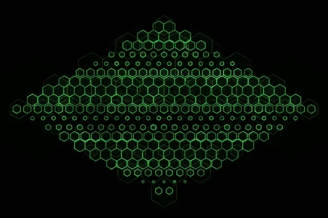 3:2 Surface 60fps Screensaver Neon Tunnel Live Wallpaper Green Hexagon Kaleidoscope