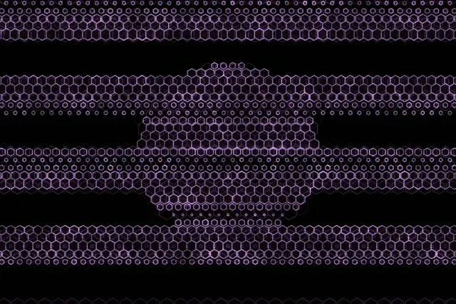 3:2 Surface 60fps Screensaver Neon Tunnel Live Wallpaper Purple Geometric