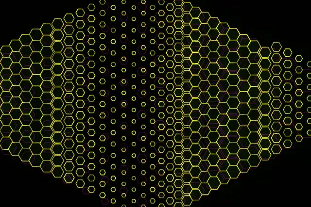 3:2 Surface 60fps Screensaver Neon Tunnel Live Wallpaper Yellow Neon Glow