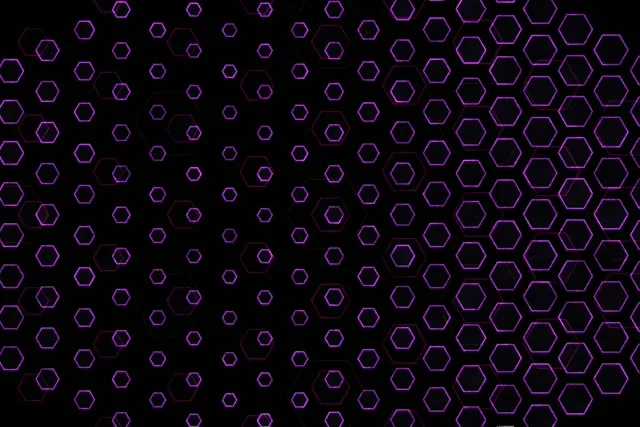 3:2 Surface 60FPS Screensaver Neon Tunnel VJ Loop Purple Geometric Pattern