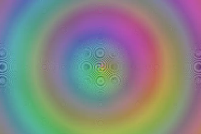 3:2 Surface | 60fps Swirling Magenta Starburst Screensaver - Teal Motion Background