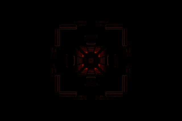 3:2 surface neon tunnel 60fps screensaver crimson vortex vj animation