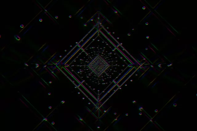 3:2 Surface neon tunnel 60fps screensaver vj animation orange pulse