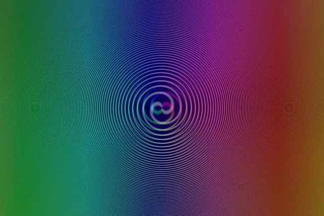 3:2 Surface Spiraling Maroon Aqua Hypnotic Rings Live Wallpaper 60FPS