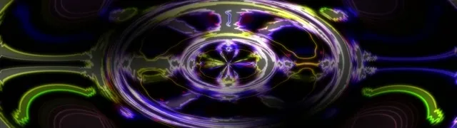 32:9 Extreme 60fps Screensaver Neon Tunnel Rainbow Symmetrical Spiral Vj Content