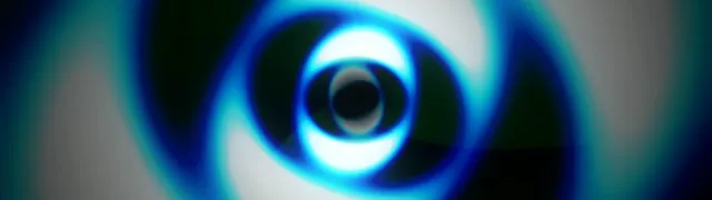 32:9 Super Ultrawide 60fps | Blue Neon Vortex VJ Animation Screensaver