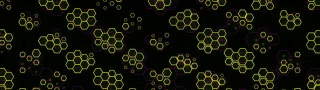 32:9 Super Ultrawide 60FPS Hex Neon Screensaver | VJ Animation