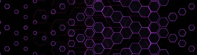 32:9 Super Ultrawide 60fps Hexagon Flow Screensaver Motion Background