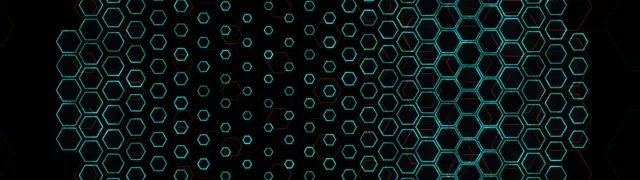 32:9 Super Ultrawide 60fps Hexagon Honeycomb Screensaver Live Wallpaper
