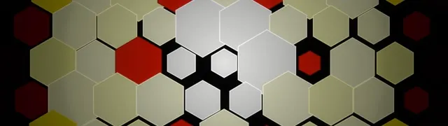 32:9 Super Ultrawide | 60fps Hexagon Screensaver Motion