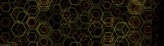 32:9 Super Ultrawide 60FPS Hexagon Spiral Screensaver | Motion Background