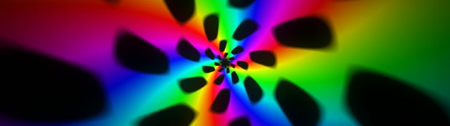 32:9 Super Ultrawide 60FPS Neon Kaleidoscope - VJ Loop Animation