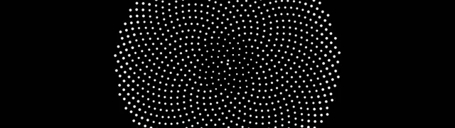 32:9 Super Ultrawide | 60fps Neon Spiral Dot Screensaver Background Edit