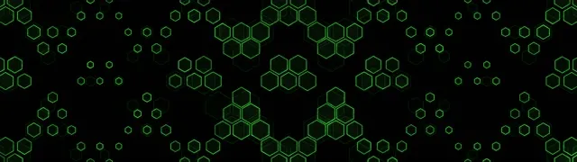 32:9 Super Ultrawide 60fps Neon Tunnel Screensaver VJ Loop Green Tech Visuals