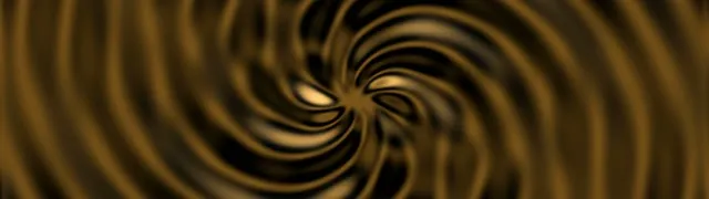 32:9 Super Ultrawide 60fps Screensaver Neon Tunnel Background for Edits Gold