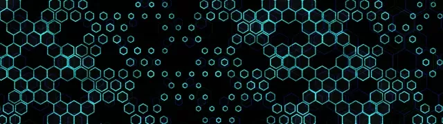 32:9 Super Ultrawide 60fps Screensaver Neon Tunnel VJ Loop Cyan Cells