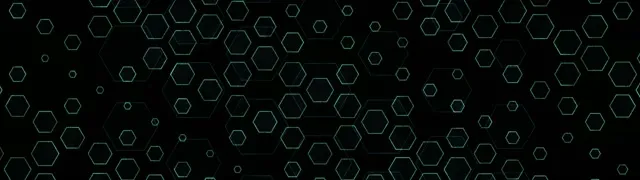 32:9 Super Ultrawide 60fps Screensaver Neon Tunnel VJ Loop | Cyan Hexagons