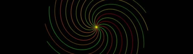 32:9 Super Ultrawide | 60fps Spiral Screensaver Live Wallpaper Neon Vortex