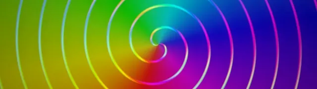 32:9 Super Ultrawide 60fps Spiral Vortex Screensaver - VJ Loop Neon