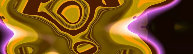 32:9 Superwide 60fps Screensaver Neon Tunnel Luminous Butterfly Expansion Vj Animation