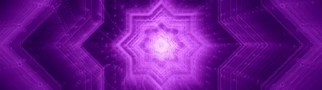 32:9 Ultrawide 60fps Screensaver Neon Tunnel Infinite Fractal Hexagon Grid Vj Visual