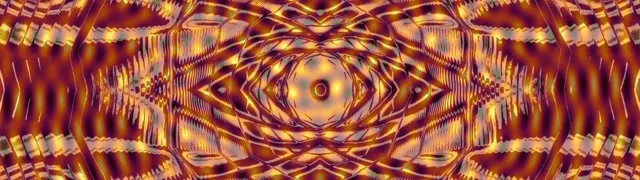 32:9 Ultrawide Neon Tunnel Fractal Eye VJ Loop 60fps Screensaver