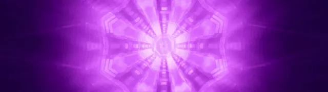 32:9 Ultrawide Neon Tunnel Pulsating Purple Vortex VJ Loop 60fps Screensaver