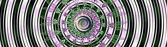 32:9 Ultrawide Neon Tunnel Spiraling Purple VJ Loop 60fps Screensaver